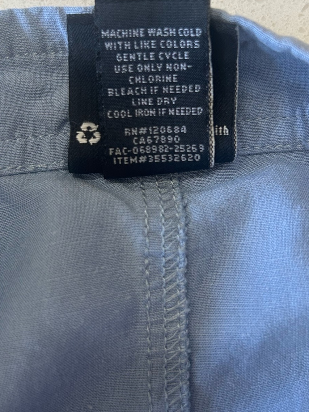 Disney Light Blue Patch Detail Short all Size 2 - Picture 3 of 10
